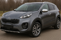 Kia Sportage 2015-2021 Nakładki na Lusterka (2 szt, Stal Nierdzewna) zdjęcia 3