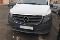 Mercedes Vito/V-class W447 2014- Obramowanie grilla (2 szt., stal nierdzewna) zdjęcia 3