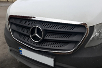 Mercedes Vito/V-class W447 2014- Obramowanie grilla (2 szt., stal nierdzewna) zdjęcia 5