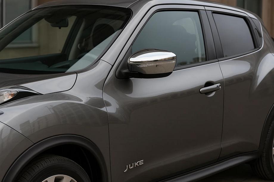 Nissan Juke 2010-2019 Nakładki na Lusterka Chrom 2014-2019 (2 szt., plastik) Image