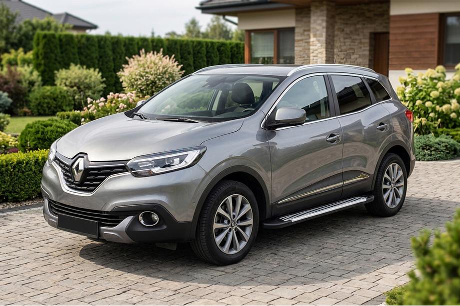 Renault Kadjar 2015-2022 Progi Boczne Line (2 szt., Aluminium) Zdjęcia 1