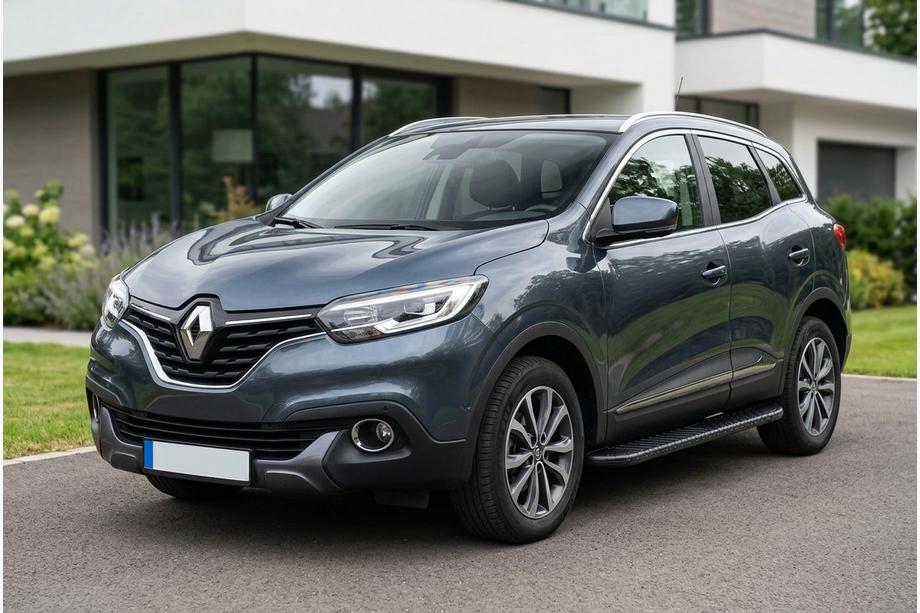 Renault Kadjar 2015-2022 Progi Boczné Bosphorus Black (2 szt., Aluminium) Image