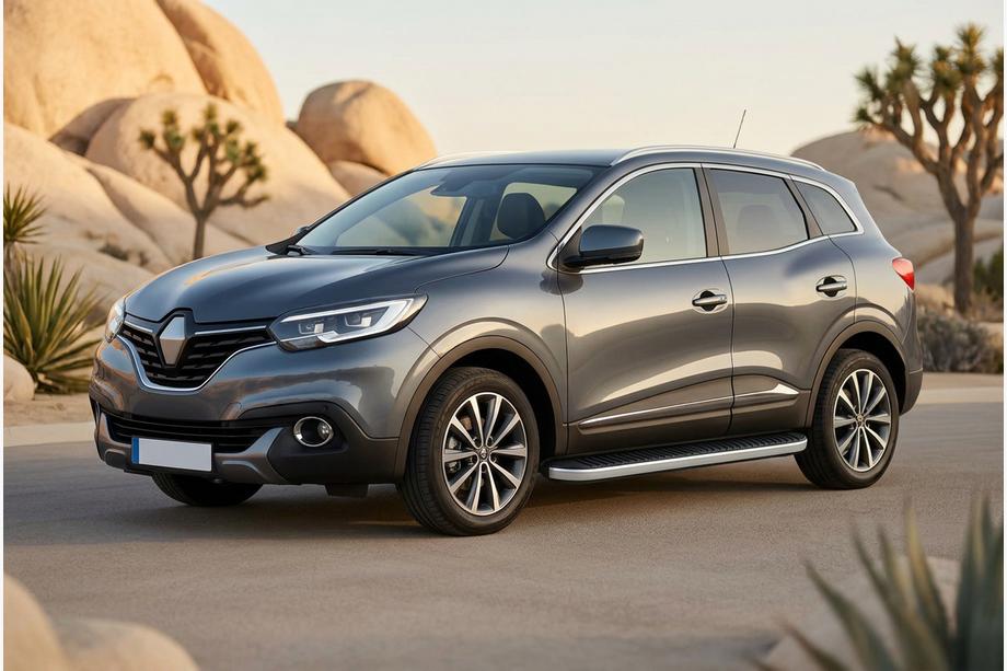 Renault Kadjar 2015-2022 Progi Boczne Tayga Grey (2 szt., Aluminium) Zdjęcia 1