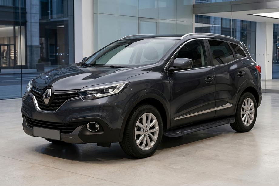 Renault Kadjar 2015-2022 Progi Boczne RedLine Black (2 szt., Aluminium) Image