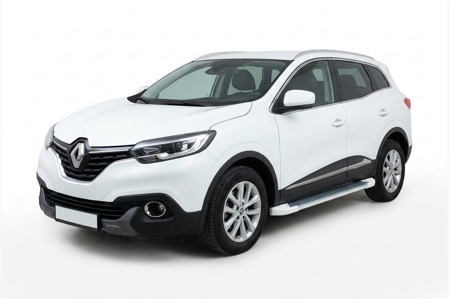 Renault Kadjar 2015-2022 Progi Boczné Allmond White (2 szt., Aluminium) Image