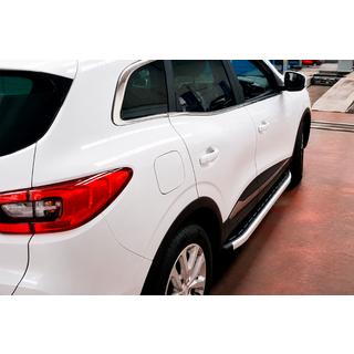 Progi Boczné Fullmond (2 szt., Aluminium) Renault Kadjar 2015-2022 zdjęcia 1