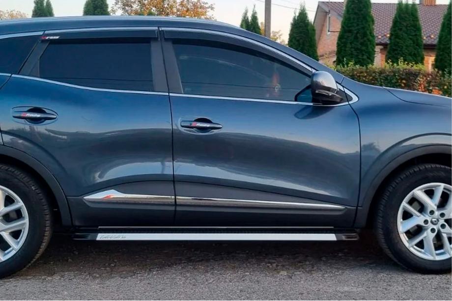 Renault Kadjar 2015-2022 Progi Boczné Maya V1 (2 szt., Aluminium) Zdjęcia 3