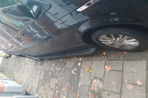 Volkswagen T6 2015-2024 Progi Boczné Allmond Black (2 szt., Aluminium) Długa Baza zdjęcia 3
