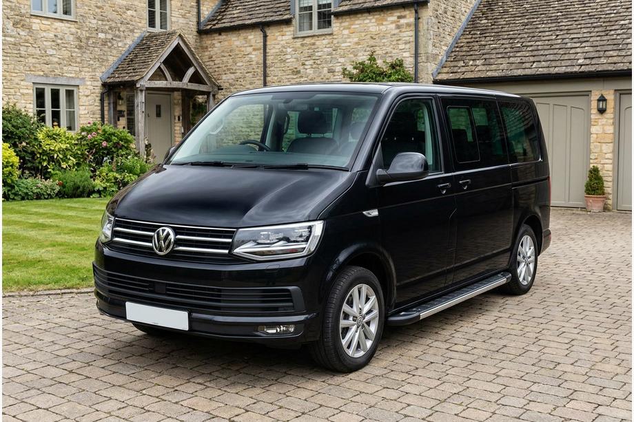 Volkswagen T6 2015-2024 Progi Boczné RedLine V1 (2 szt., Aluminium) Image