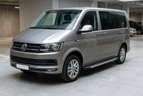 Volkswagen T6 2015-2024 Progi Boczné Duru (2 szt., Aluminium) Długa Baza zdjęcia 1