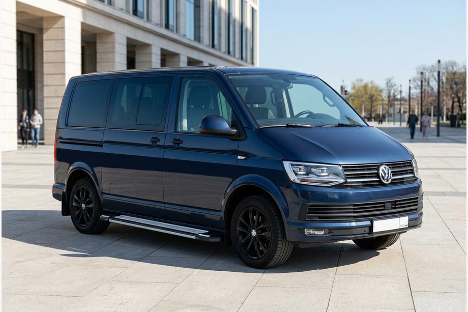 Volkswagen T6 2015-2024 Progi Boczné Rainbow (2 szt., Aluminium) Image