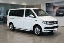 Volkswagen T6 2015-2024 Progi boczne Allmond Grey (2 szt., aluminium) Długa Baza zdjęcia 1