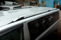 Volkswagen T6 2015-2024 Relingi dachowe CROWN (szary mat) zdjęcia 1