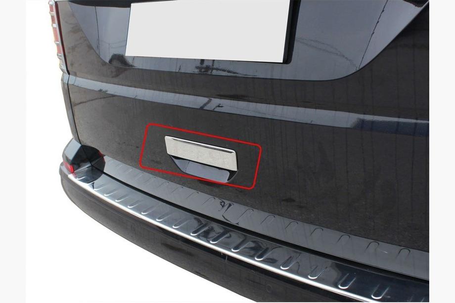 Volkswagen T6 2015-2024 Nakładka na tylną klamkę (stal nierdzewna) Zdjęcia 4