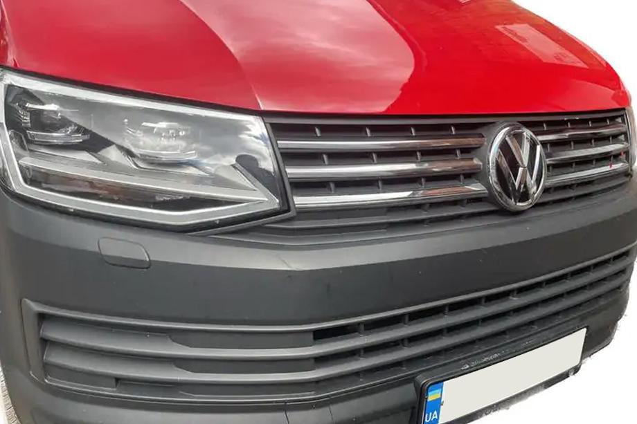 Volkswagen T6 2015-2024 Nakładki na Grilla Chrom 2015-2019 (4 szt, stal nierdzewna) OmsaLine - Włoska Stal Nierdzewna Image