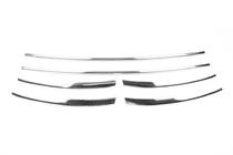 Volkswagen T6 2015-2024 Nakładki na kratkę zderzaka 2015-2019 (6 szt, stal nierdzewna) zdjęcia 2
