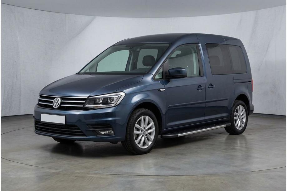 Volkswagen Caddy 2015-2020 Progi Boczné Duru (2 szt., Aluminium) Image