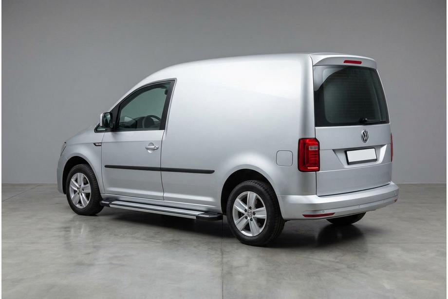 Volkswagen Caddy 2015-2020 Progi Boczné Rainbow (2 szt., Aluminium) Maxi Rozstaw Osi Image