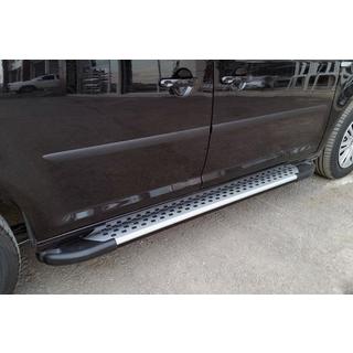 Progi boczne Allmond Grey (2 szt., aluminium) zdjęcia 1