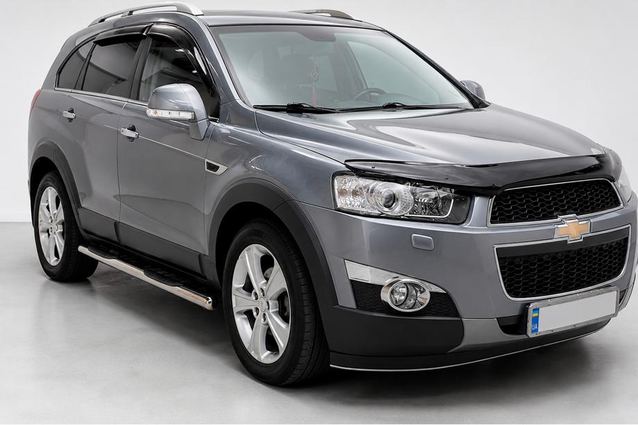 Chevrolet Captiva 2006-2019 Rury Boczne (2 szt., Stal Nierdzewna) Ø70 Image