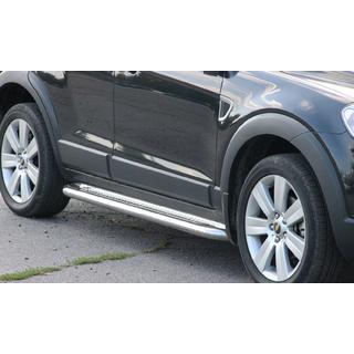 Progi Boczné Premium (2 szt., Stal Nierdzewna) Chevrolet Captiva 2006-2019 zdjęcia 1