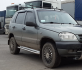 Chevrolet Niva 1998-2020 Progi Boczné Premium (2 szt., Stal Nierdzewna) Ø60 zdjęcia 1