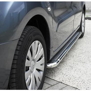 Progi Boczné Premium (2 szt., Stal Nierdzewna) Citroen Berlingo 1996-2008 zdjęcia 1
