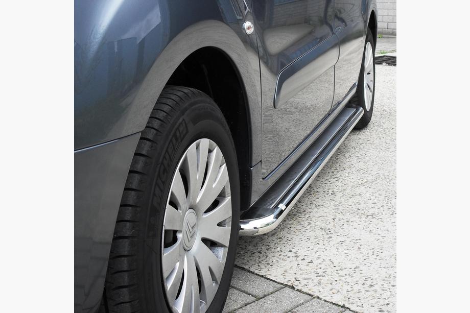Citroen Berlingo 1996-2008 Progi Boczné Premium (2 szt., Stal Nierdzewna) Image
