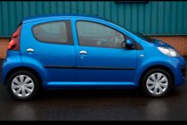 Citroen C-1 2005-2014 Nakładki na klamki drzwi ze stali nierdzewnej 2 sztuki, Carmos - Stal Turecka zdjęcia 1