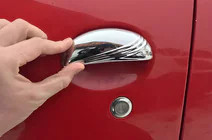 Citroen C-1 2005-2014 Nakładki na klamki drzwi ze stali nierdzewnej zdjęcia 8