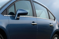 Citroen C-4 2004-2010 Listwy Ozdobne Okien Nierdzewne zdjęcia 1