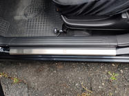 Chevrolet Aveo T250 2005-2011 Nakładki na progi drzwi ze stali nierdzewnej Carmos (4 szt.) zdjęcia 7