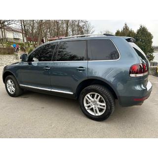 Relingi Dachowe Chromowane (Stopy Plastikowe) Volkswagen Touareg 2002–2010 zdjęcia 2