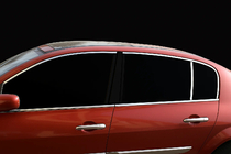 Renault Megane II 2004-2009 Górne listwy okienne stal nierdzewna (6 szt) zdjęcia 1
