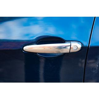 Chromowane Nakładki na Klamek Drzwi (4 szt, Stal Nierdzewna) BMW X5 E70 2007-2013 zdjęcia 2