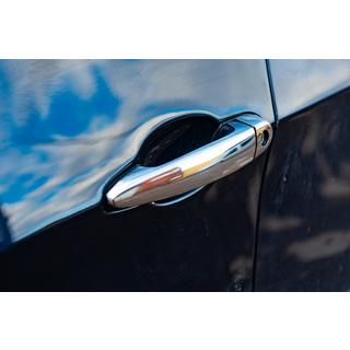 Chromowane Nakładki na Klamek Drzwi (4 szt, Stal Nierdzewna) BMW X5 E70 2007-2013 zdjęcia 4