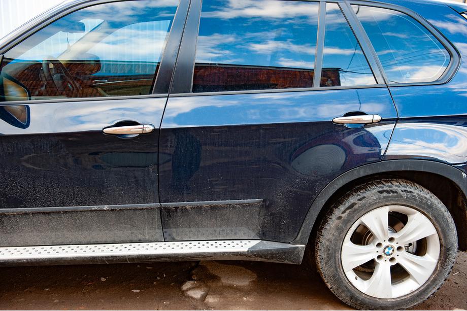 BMW X5 E70 2007-2013 Chromowane Nakładki na Klamek Drzwi (4 szt, Stal Nierdzewna) Zdjęcia 1