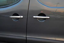 Citroen C-4 2004-2010 Nakładki na Klamek Chromowane (4 szt., Stal Nierdzewna) zdjęcia 1