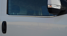 Opel Combo 2012-2018 Listwy Ozdobne Szyb Stal Nierdzewna zdjęcia 6