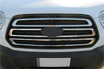 Ford Transit 2014- Chromowane Obwódki Atrapy Chłodnicy (2014-2018, 2 szt, Stal Nierdzewna) OmsaLine - Włoska Stal Nierdzewna zdjęcia 4