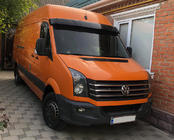 Volkswagen Crafter 2006-2016 Chromowane Nakładki na Grill 2011-2017 OmsaLine - Włoska Stal Nierdzewna zdjęcia 1