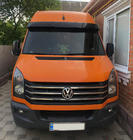 Volkswagen Crafter 2006-2016 Chromowane Nakładki na Grill 2011-2017 OmsaLine - Włoska Stal Nierdzewna zdjęcia 2