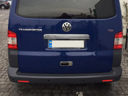 Volkswagen T5 2010-2015 Listwa klapy tylnej nad tablicą rejestracyjną (stal nierdzewna) Multivan, OmsaLine - Wloska Stal Nierdzewna zdjęcia 5