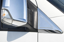 Volkswagen Crafter 2006-2016 Nakładki na Lusterka Stal Nierdzewna (2 szt.) Carmos - Turecka Stal Nierdzewna zdjęcia 1