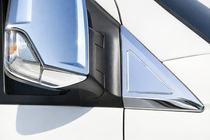 Mercedes Sprinter W906 2006–2018 Nakładki na Lusterka Stal Nierdzewna (2 szt.) OmsaLine - Włoska Stal Nierdzewna zdjęcia 1