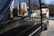 Mercedes Sprinter W906 2006–2018 Chromowane Nakładki na Lusterka (2 szt.) Carmos, Stal Turecka zdjęcia 1