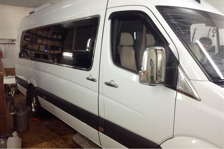 Mercedes Sprinter W906 2006–2018 Chromowane Nakładki na Lusterka (2 szt.) Zdjęcia 12