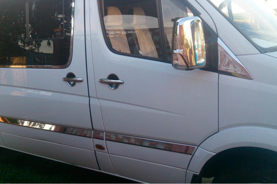 Mercedes Sprinter W906 2006–2018 Chromowane Nakładki na Lusterka (2 szt.) Zdjęcia 6