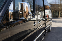 Volkswagen Crafter 2006-2016 Chromowane Nakładki na Lusterka (2 szt.) Carmos, Stal Turecka zdjęcia 1