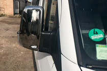 Volkswagen Crafter 2006-2016 Chromowane Nakładki na Lusterka (2 szt.) Carmos, Stal Turecka zdjęcia 10